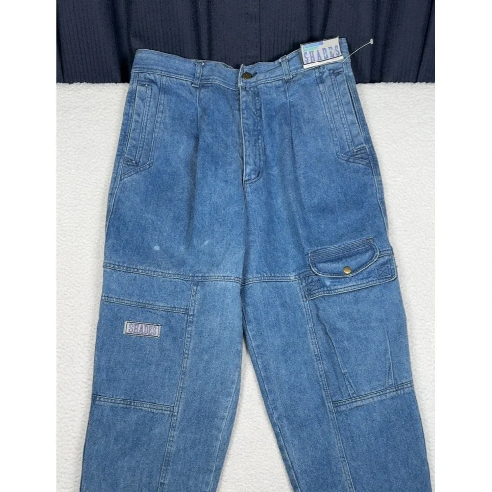 NEW Vintage 90s SHADES Cargo Jeans size 34x30 - Hip Hop Skater